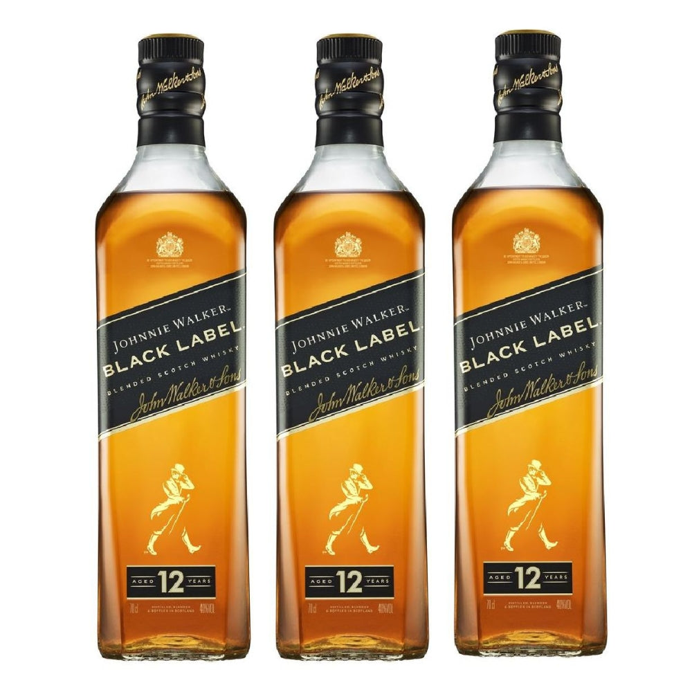 Johnnie Walker - 12 Years Black Label  Blended Scotch Whisky 約翰走路黑牌12年 瓶裝 (70cl/40%)