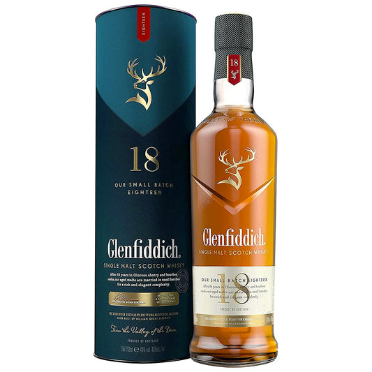 Glenfiddich - 18 Years Single Malt Scotch Whisky 格蘭菲迪18年 (70cl/40%)