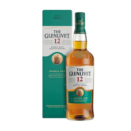 The Glenlivet - 12 Years Double Oak Single Malt Scotch Whisky 格蘭利威12年雙桶 (70cl/40%)