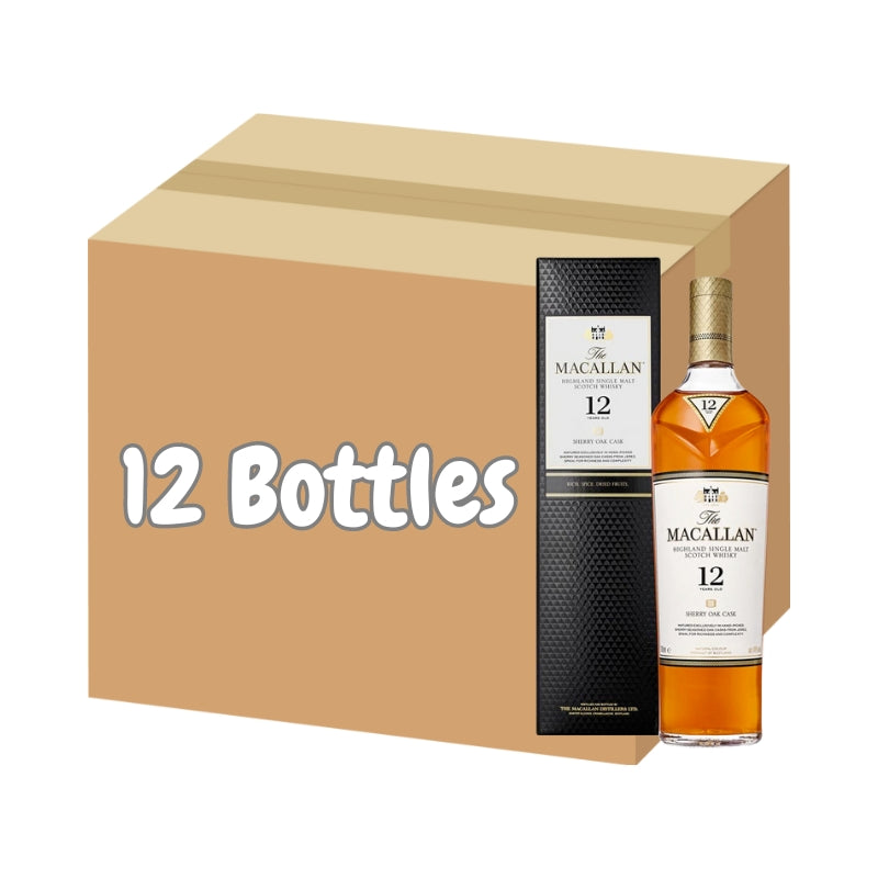 Macallan - 12 Years Sherry Oak Cask 麥卡倫12年單桶雪莉 (70cl/40%)