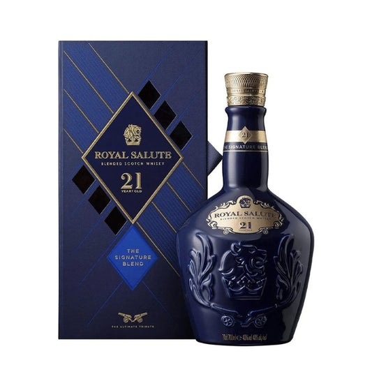 Royal Salute - 21 Years Blended Scotch Whisky 皇家禮炮21年(藍) 盒裝 (70cl/40%)