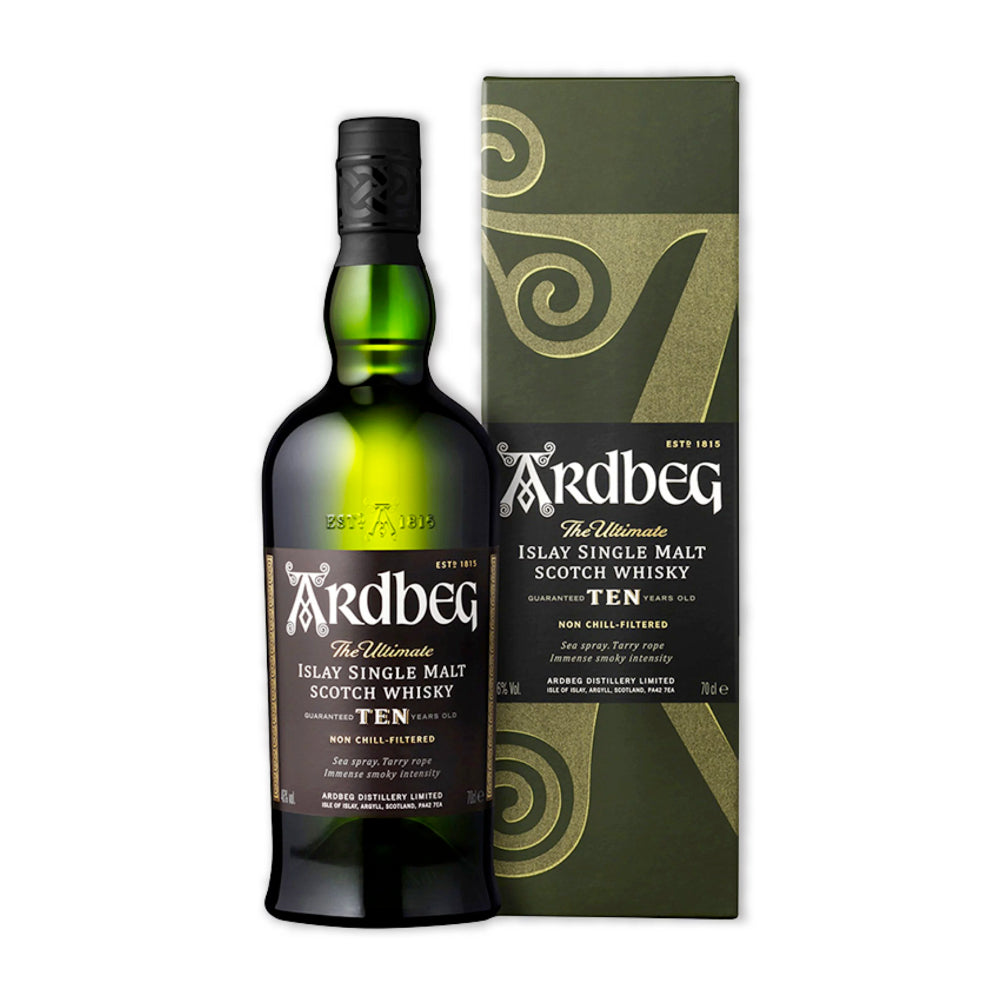 Ardbeg - 10 years Single Malt Scotch Whisky 雅柏艾雷10年 (70cl/43%)