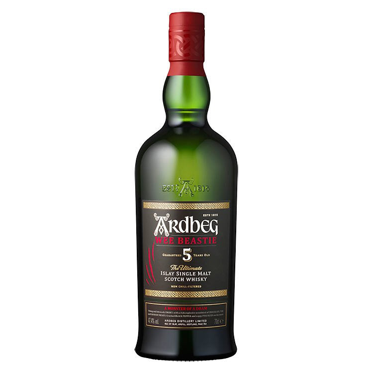 Ardbeg - 5 Years Wee Beastie Single Malt Scotch Whisky 雅柏艾雷5年小野獸 瓶裝 (70cl/43%)