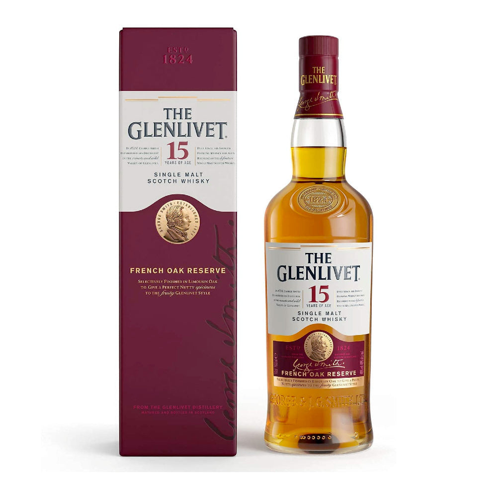 The Glenlivet - 15 Years Single Malt Scotch Whisky 格蘭利威15年 (70cl/40%)