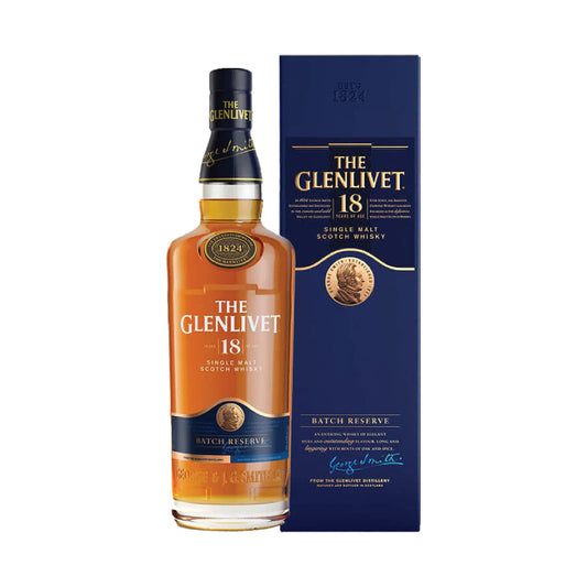 The Glenlivet - 18 Years Single Malt Scotch Whisky 格蘭利威18年 (70cl/40%)