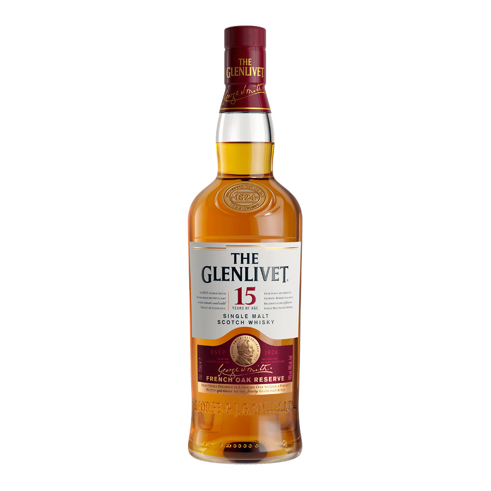 The Glenlivet - 15 Years Single Malt Scotch Whisky 格蘭利威15年 (70cl/40%)