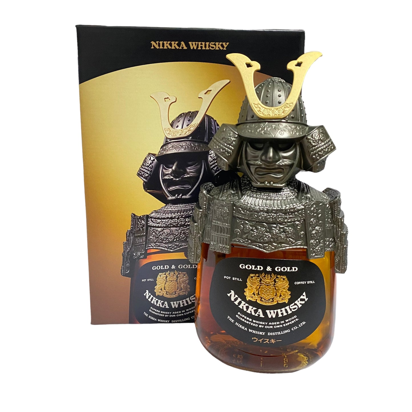 現貨｜NIKKA - 一甲威士忌 GOLD & GOLD Nikka Whisky 武士頭 (750ml)【約2-3個工作日內寄出】